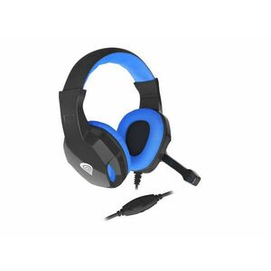 Genesis Argon 100 Mikrofonos gamer fejhallgató, fekete-kék (NSG-1436) kép