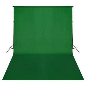 vidaXL zöld háttértartó állványrendszer 500 x 300 cm kép