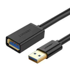 Cable USB 3.0 UGREEN 10368B, male, 1m (black) kép