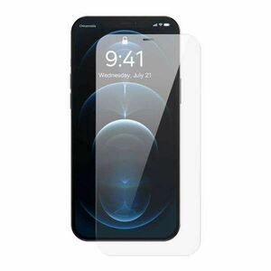 Tempered Glass Baseus 0.4mm Iphone 12 Pro MAX + cleaning kit kép