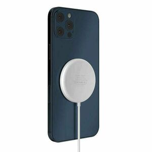 Wireless induction charger Dudao A12Pro, 15W (white) kép
