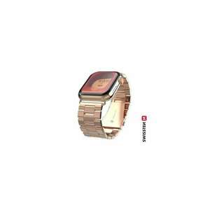 Swissten - Apple Watch fém szíj, 38-40 mm, rozéarany kép