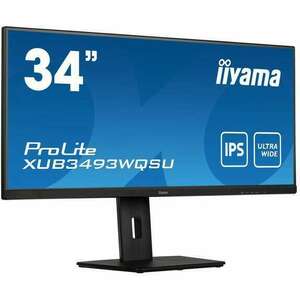 iiyama ProLite XUB3493WQSU-B5 monitor 86, 4 cm (34") 3440 x 1440 p... kép