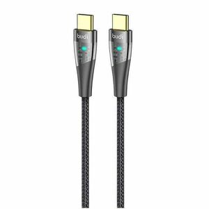 Cable USB-C to USB Budi 217TT, 65W, 1.5m (black) kép