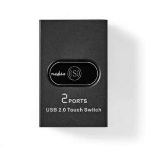 Nedis CSWI6002BK 2 portos USB switch fekete kép