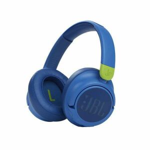 JBL JR460 NCBLU Bluetooth aktív zajszűrős kék gyerek fejhallgató kép