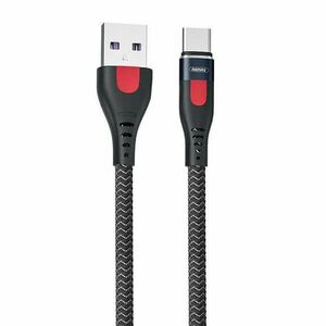Cable USB-C Remax Lesu Pro, 1m, 5A (black) kép