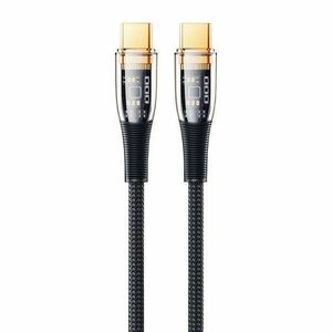 Cable USB-C USB-C Remax Explore, RC-C062, 1, 2m, 100W, (black) kép