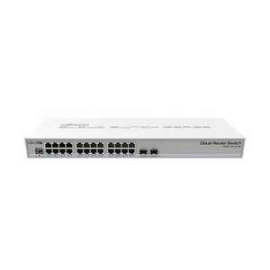 Mikrotik RouterBoard CSS326-24G-2S+RM 1U 24port GbE LAN 2x 10GbE... kép