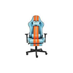 RaidMax Drakon DK905 Gaming Chair Blue/Orange DK905BU kép