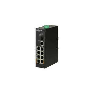 Dahua PoE switch - PFS3110-8ET-96 (8x 100Mbps PoE (96W) + 1x 1Gbp... kép
