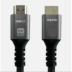 APPROX Kábel - HDMI 2.1 kábel apa/apa 3m (UHD 8K, 4K, FHD, aranyo... kép