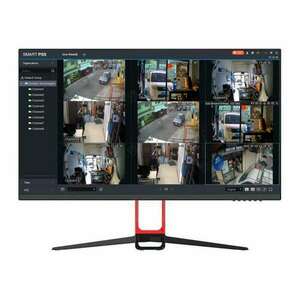 Dahua LM28-F400 28" IPS LED 4K UHD DP/HDMI Fekete-Piros monitor kép