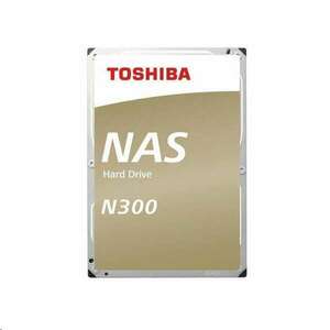 12TB Toshiba 3.5" N300 SATA merevlemez (HDWG21CEZSTA) kép