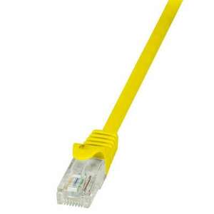 LogiLink EconLine U/UTP patch kábel CAT6 0.5m sárga (CP2027U) kép