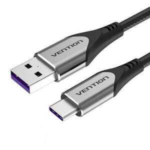 Cable USB-C to USB 2.0 Vention COFHD, FC 0.5m (grey) kép