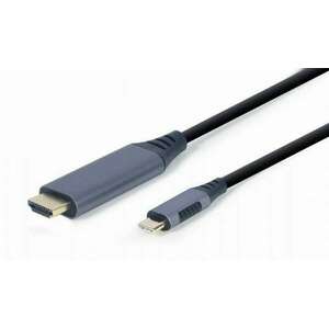 Gembird CC-USB3C-HDMI-01-6 USB Type-C to HDMI display adapter cab... kép