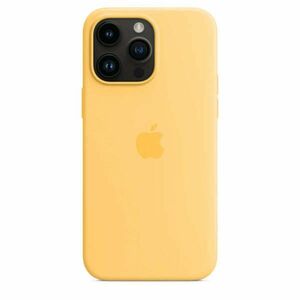 Apple iPhone 14 Pro Max Silicone Case with MagSafe - Sunglow (SEA... kép