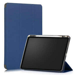 Apple iPad 12.9 2020 tablet tok toll tartóval, Kék kép
