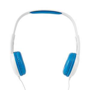 Nedis HPWD4200BU Vezetékes Fejhallgató Kék / Fehér kép