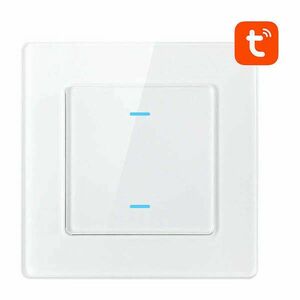 Smart Light Switch WiFi Avatto N-TS10-W2 2 Way TUYA (white) kép