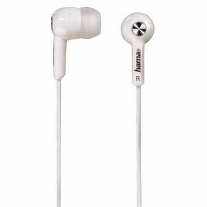 Hama "Basic" fehér fülhallgató kép