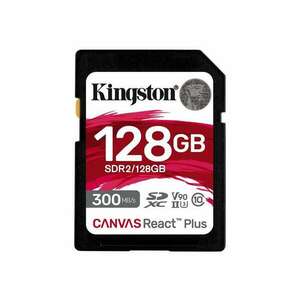 KINGSTON 128GB Canvas React Plus SDXC kép