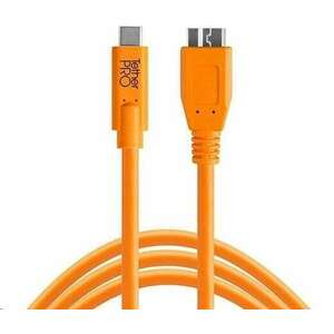 Tether Tools TetherPro USB-C -> 3.0 Micro-B 4.6m kábel narancssár... kép
