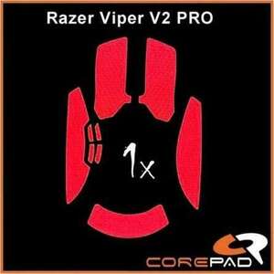 Corepad Soft Grips, Razer Viper V2 PRO Wireless, Piros egérbevonat kép