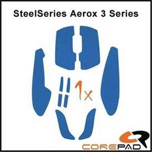 Corepad Soft Grips, SteelSeries Aerox 3, Kék egérbevonat kép