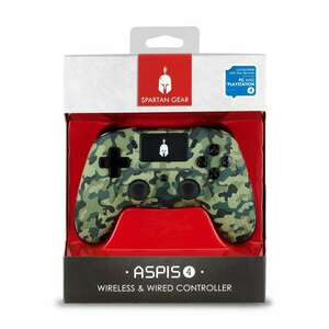 Spartan Gear - Aspis 4 Wired and Wireless Controller Camo (PS4) kép