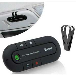 Autós kihangosító Bluetooth kapcsolattal, napellenzőre csiptethető kép