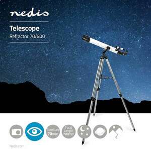 Nedis SCTE7070WT csillagászati Távcső Apertúra: 70 mm | Gyújtótáv... kép