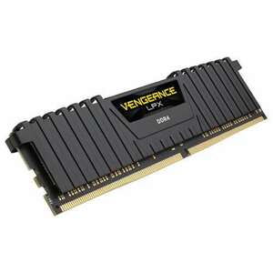 CORSAIR DDR4 8GB (1x8GB) 3000MHz Vengeance LPX RAM, fekete kép