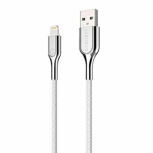 Cable Lightning to USB Cygnett Armoured 2.4A 12W 0, 1m (white) kép