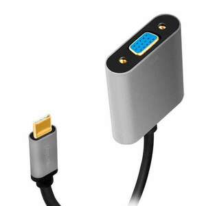 Logilink USB 3.2 Gen1 Type-C adapter, C/M --> VGA 0, 15 m (CUA0104... kép