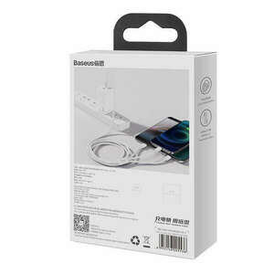 Quick Charge USB to M+L+C Baseus Superior Data 3.5A 1m (White) kép