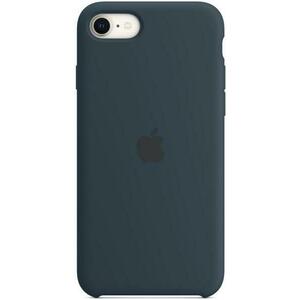 iPhone SE3 2022 Silicone cover abyss blue (MN6F3ZM/A) kép