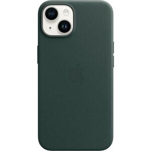 iPhone 14 MagSafe leather cover forest green (MPP53ZM/A) kép