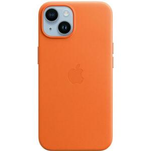 iPhone 14 MagSafe Leather cover orange (MPP83ZM/A) kép