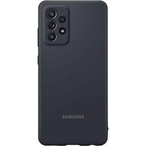 Galaxy A72 Silicone cover black (EF-PA725TBEGWW) kép