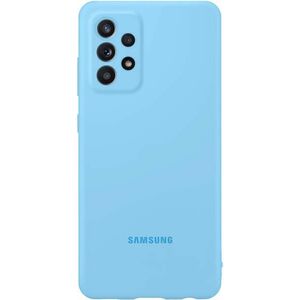 Galaxy A72 Silicone cover blue (EF-PA725TLEGWW) kép