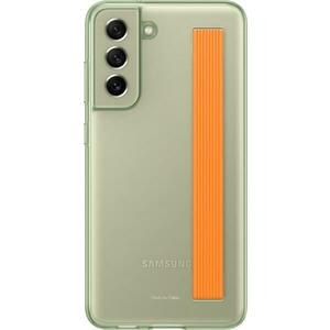 Galaxy S21 FE G990 Clear strap cover olive green (EF-XG990CMEGWW) kép