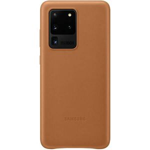 Galaxy S20 Ultra G988 5G Leather Cover brown (EF-VG988LAEGEU) kép
