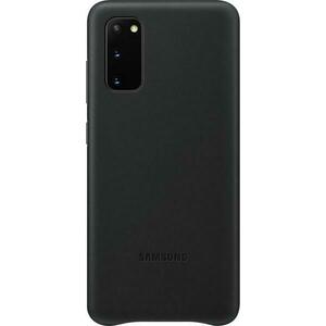 Galaxy S20 leather cover black (EF-VG980LBEGEU) kép