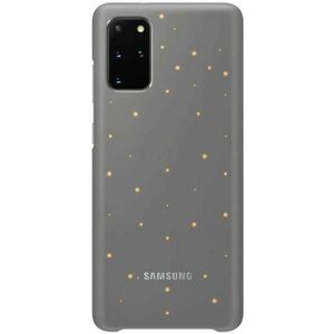 Galaxy S20 Plus G985 LED Cover case grey (EF-KG985CJEGEU) kép