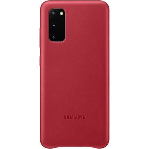 Galaxy S20 G980/G981 Leather cover red (EF-VG980LREGEU) kép