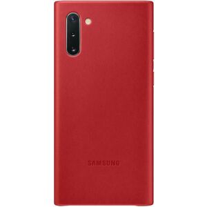 Galaxy Note 10 leather cover red (EF-VN970LREGWW) kép