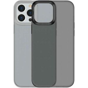 Apple iPhone 13 Pro Simple Series cover transparent/black (ARAJ000401) kép