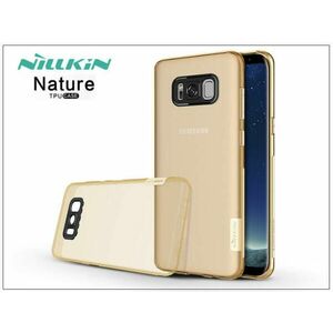 Samsung Galaxy S8 Plus G955F Nature cover gold brown kép